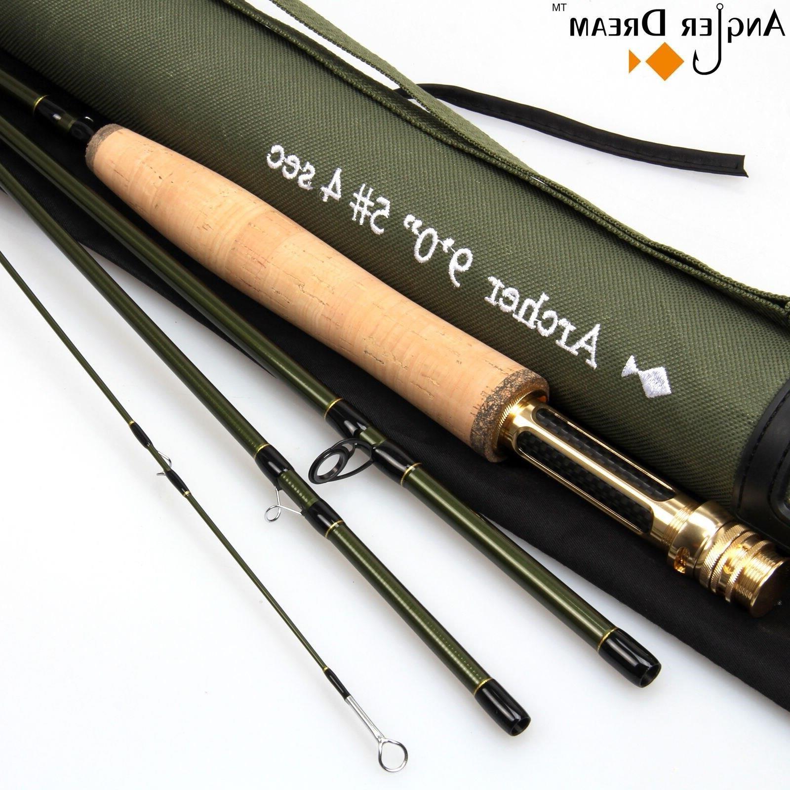 Angler Dream Archer Fly Fishing Rod 4 Section Fishing Tools Fast Action Fly  Rod Graphite Im 10 / 36t Carbon Fiber Stream Fly Rod - Fishing Rods -  AliExpress