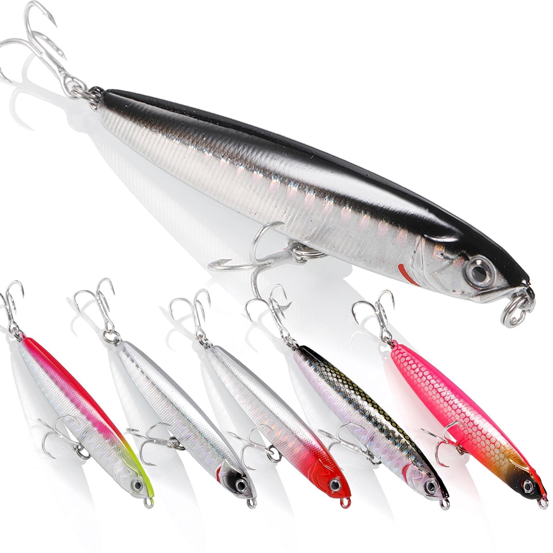  Pencil Sinking Lure Weight 10-24g Bass Fishing