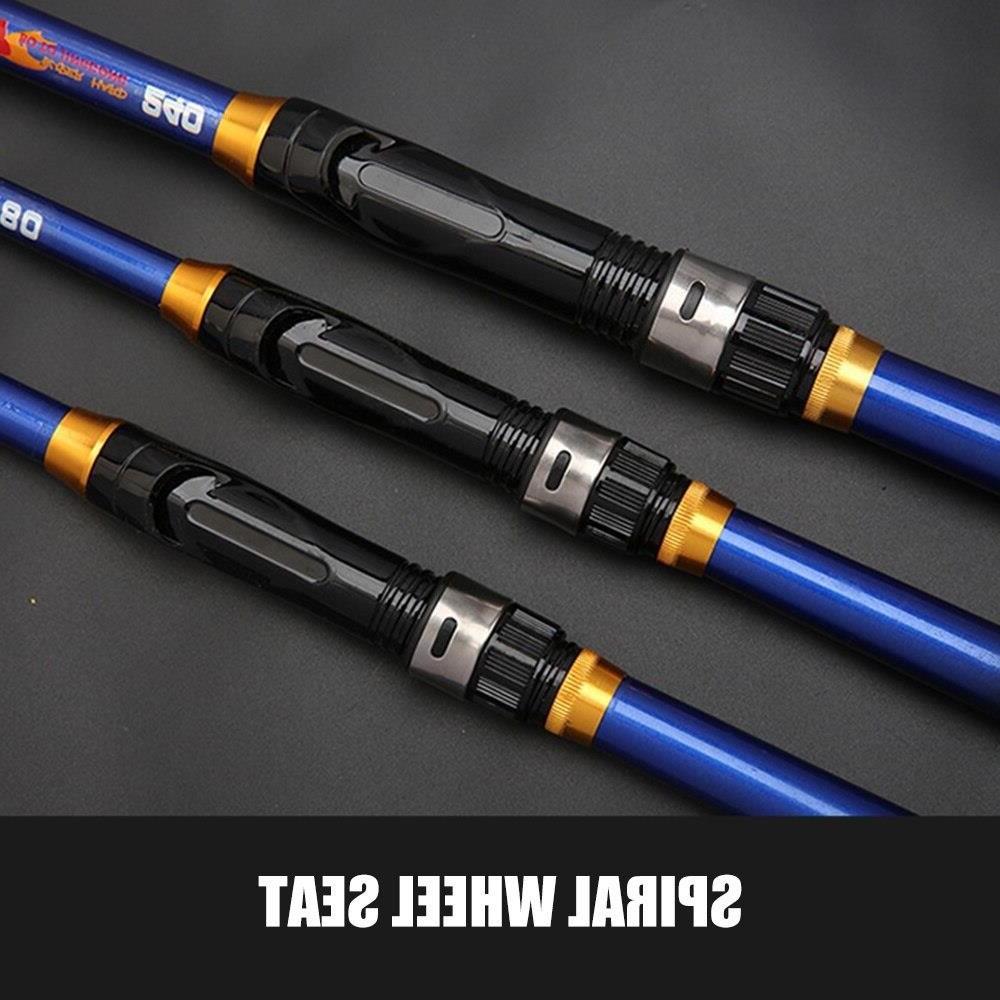 BAKAWA Ultralight Hard Carbon Fiber Hand Fishing Rod Telescopic