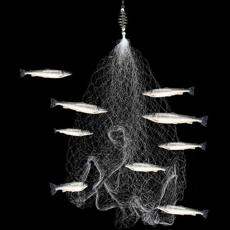 Риболовна сітка Пастка сітка світлова бісерна сітка рибальська