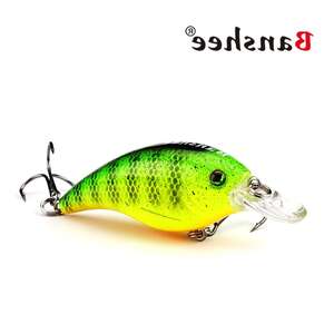 Banshee 2.4 Shallow Diving Crankbaits Wobbler Fishing Lures Artificial  Bait Bass Fishing Lures