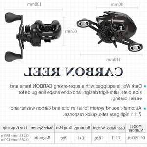 SHIMANO CARDIFF 200A 201A 300A 301A 400A 401A Baitcasting Fishing Reel  4+1BB 5.8:1