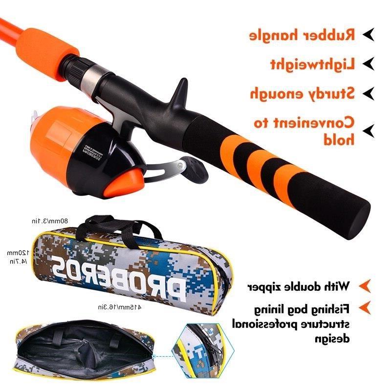 Ghotda Portable Travel Fishing Combo 1.3-1.8m Casting Spinning