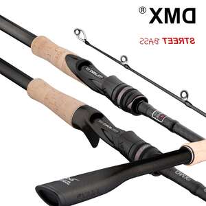 DMX Street Bass Spinning Casting Fishing Rod Travel 5-42g 1.98/2.1/2.4/2.7m  8-25LB fast ML/M/MH/H Baitcasting Fishing Lure Rod