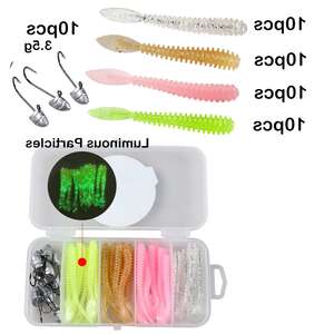 Buy Johncoo Fishing Lure Soft Bait 110mm 12g T Tail Soft Worm