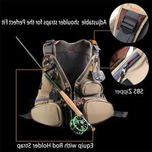 Maximumcatch New-Tech Fly Fishing Vest Pack Регульована сітчаста